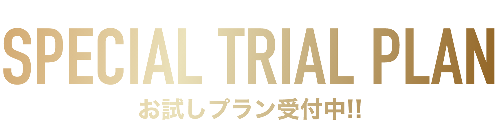 お試しプラン受付中